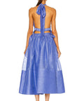 Zimmermann - Zimmermann Luminous Halter Gown in Cornflower