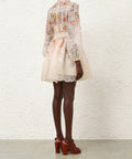 Zimmermann Luna Lace Lantern Mini - 10 / Floral - Dresses