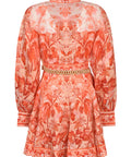 Zimmermann Lyre Billow Sleeve Mini Dress - Dresses