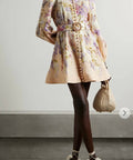 Zimmermann - Zimmermann Lyrical Buttoned Mini Dress