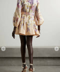 Zimmermann - Zimmermann Lyrical Buttoned Mini Dress