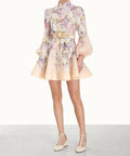 Zimmermann - Zimmermann Lyrical Buttoned Mini Dress