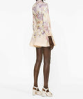 Zimmermann Lyrical Buttoned Mini Dress - Dresses