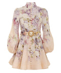 Zimmermann - Zimmermann Lyrical Buttoned Mini Dress