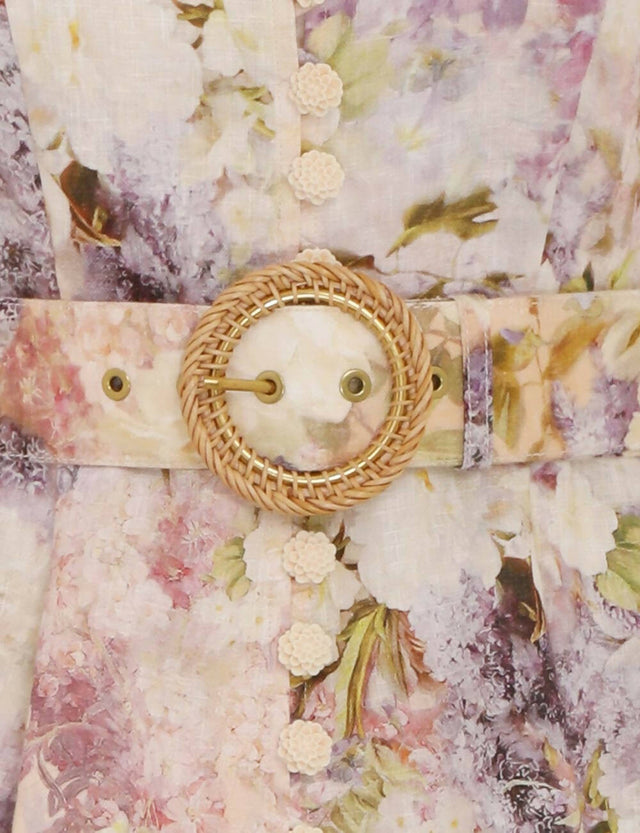 Zimmermann - Zimmermann Lyrical Buttoned Mini Dress