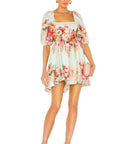 Zimmermann Mae Cut Out Mini Dress