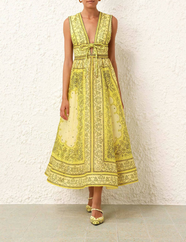 Zimmermann - Zimmermann Matchmaker Bow Long Dress