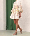 Zimmermann - Zimmermann MATCHMAKER BUTTONED MINI DRESS