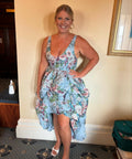 Laurammdrapedmidi dress
