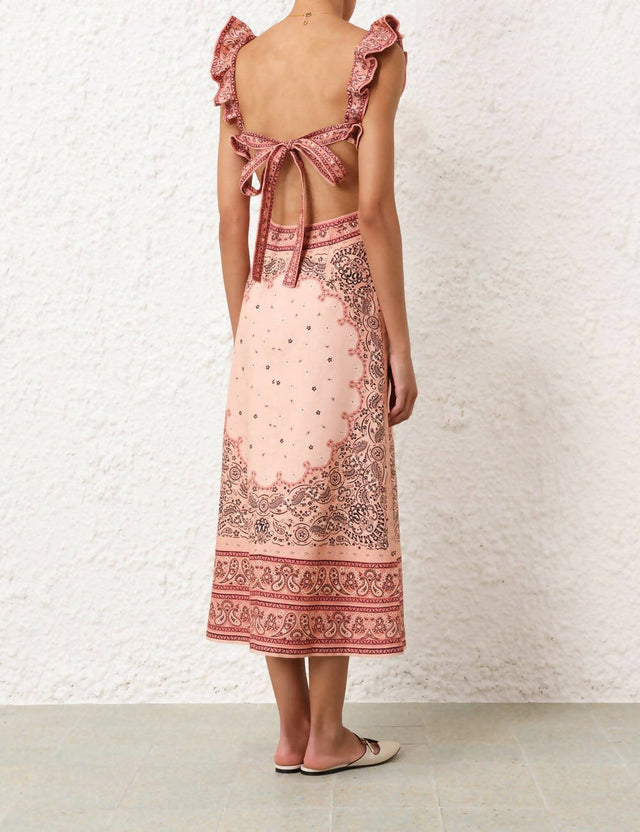 Zimmermann Matchmaker Frilled Midi - Size 1 - Dresses