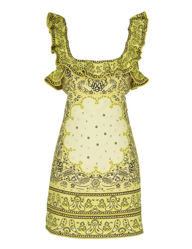 Zimmermann Matchmaker Frilled Mini - Size 2 - Dresses