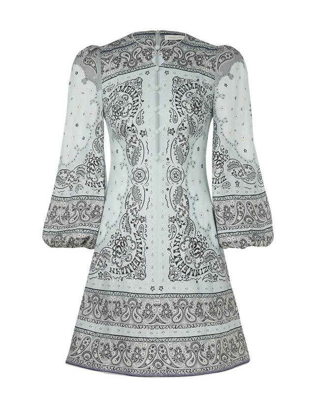 Zimmermann Matchmaker Keyhole Mini - Size 2 - Dresses