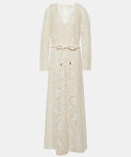 Zimmermann Matchmaker Lace Maxi Dress - 14 / White - Dresses