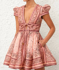 Zimmermann - Zimmermann Matchmaker Structured Mini Dress