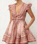 Zimmermann Matchmaker Structured Mini Dress - Dresses