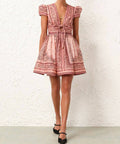 Zimmermann Matchmaker Structured Mini Dress - Size 2 - Dresses