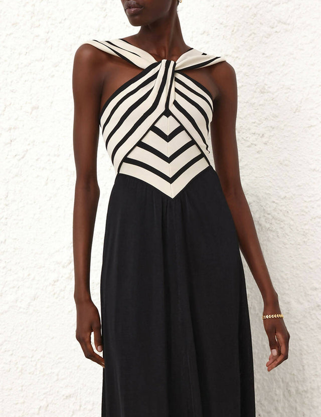 a line dress halter neck WEDTREND Women Ivory Maxi Evening Dress Halter A-Line Cross Back Ruched  Beach Wedding Dress
