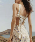 Zimmermann Natura Midi Dress in Blue Birds - Dresses