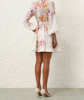 Zimmermann - Zimmermann Natura Buttoned Mini Dress