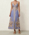Zimmermann Ottie Slip Dress - 8 / Multi - Dresses