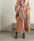 ZimmermannPattiePatchworkLongDressinPatchFloral