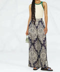 Zimmermann - Zimmermann Pattie Relaxed Shirt and Draw Waist Pants