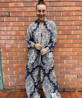 Zimmermann - Zimmermann Pattie Relaxed Shirt and Draw Waist Pants