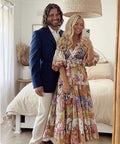 Zimmermann Pattie Wrap Midi Dress Size 2 - 12 / Multi - Dresses