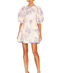 Zimmermann Pearl Palm Linen Day Dress - 10 / Print - Dresses