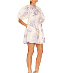 Zimmermann Pearl Palm Linen Day Dress - 10 / Print - Dresses