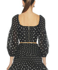 Zimmermann Pleated Skirt & Top - 10 / Black - Outfit Sets