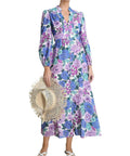 Zimmermann Poppy Plunge Midi Dress Size 2 - 12 / Floral - Dresses