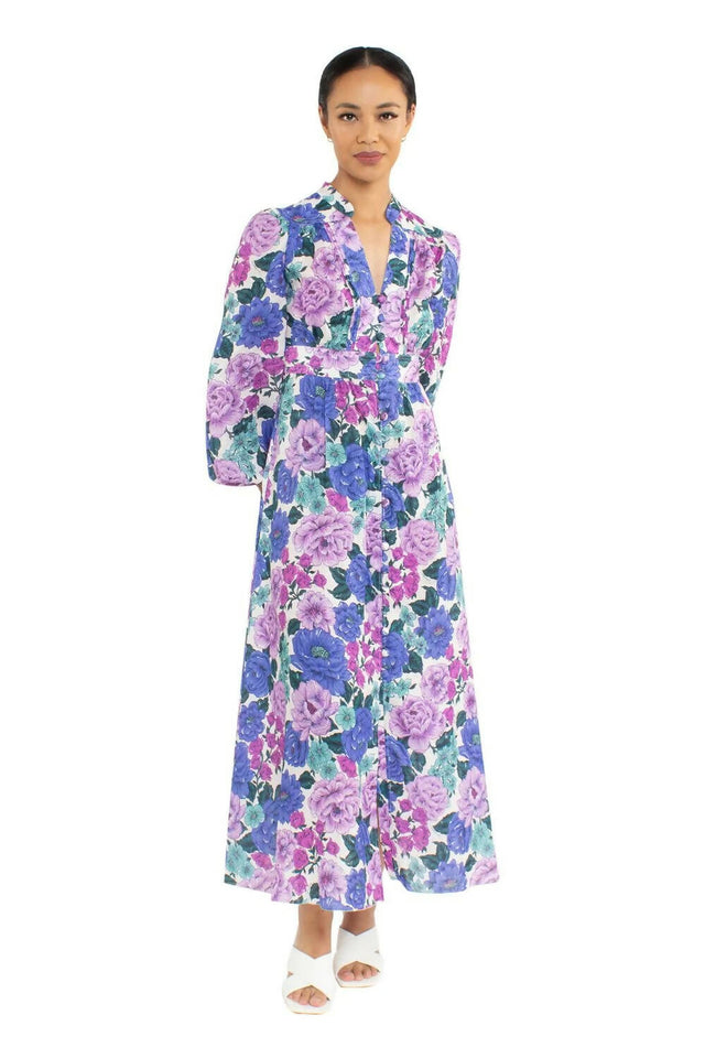Zimmermann Poppy Plunge Midi Dress Size 2 - 12 / Floral - Dresses