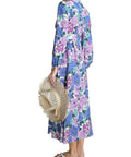 Zimmermann Poppy Plunge Midi Dress Size 2 - 12 / Floral - Dresses