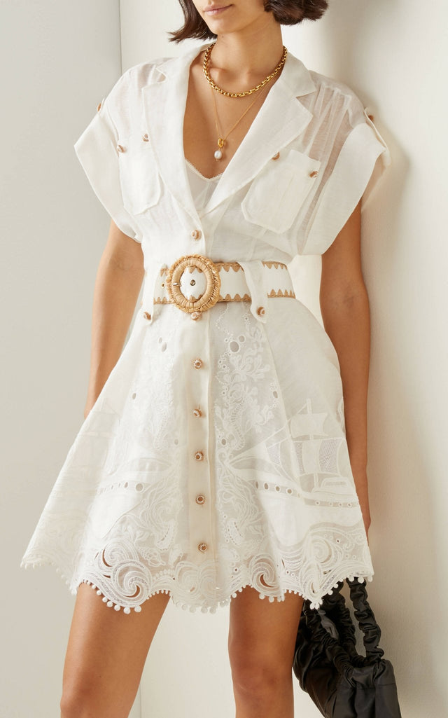 Zimmermann Postcard Embroidered Mini Dress | Passion For Fashion Zimmermann Postcard Embroidered Mini Dress | Passion For Fashion