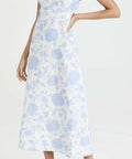 Zimmermann - Zimmermann Postcard Open-Back Floral-Print Linen Midi Dress