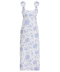 Zimmermann - Zimmermann Postcard Open-Back Floral-Print Linen Midi Dress