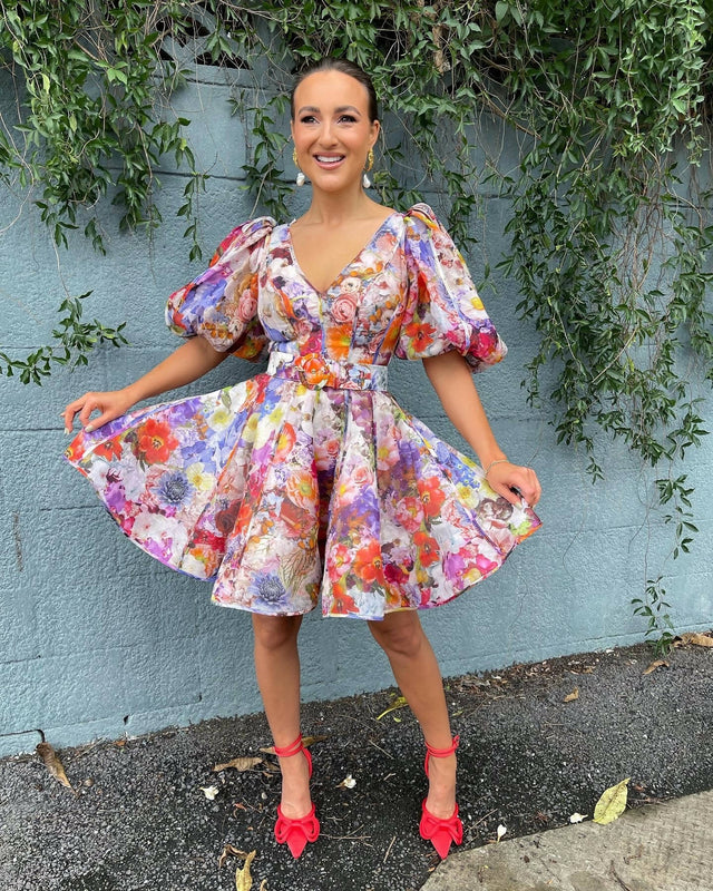 Zimmermann - Zimmermann Prima Balloon Sleeve Mini