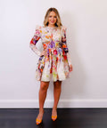 ZimmermannPrimaPaneledMiniFloralDesignerDressHire