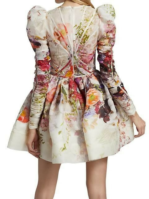 Zimmermann Prima Panelled Mini Dress - Dresses