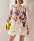 Zimmermann Prima Panelled Mini Dress - Dresses