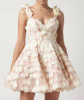 Zimmermann - Zimmermann Prima Petal Mini Dress Pink Size 1 / Au 8-10 (Super rare)