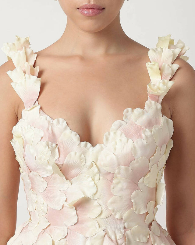 Zimmermann - Zimmermann Prima Petal Mini Dress Pink Size 1 / Au 8-10 (Super rare)