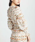 Zimmermann Radiate Smocked Mini Dress - 10 / Multi - Dresses