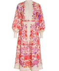 ZimmermannRaieBillowSleeveMidiDressSTOCK