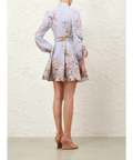 Zimmermann Rebellion Button Mini Dress - 12 / Print - Dresses