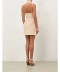 Zimmermann Rebellion Filigree Mini Dress in Cream - Dresses