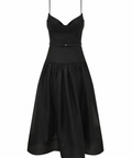 Zimmermann Rebellion Fitted Picnic Dress black size 3/AU14 - Midi Dress