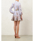 Zimmermann Rebellion Mini Dress - 10 / Print - Dresses