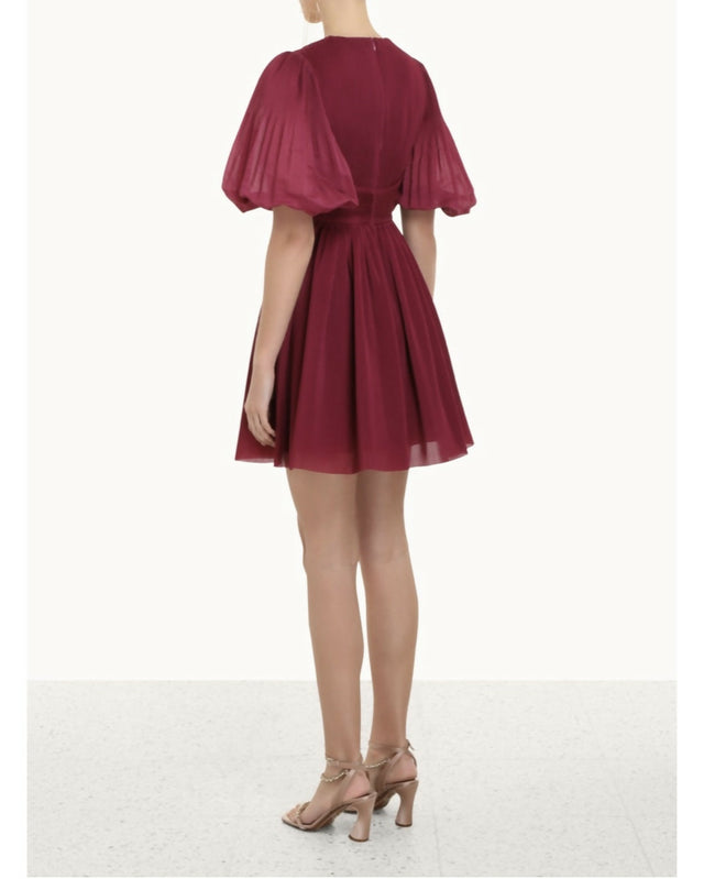 Zimmermann Red Mini Dress in Size 3